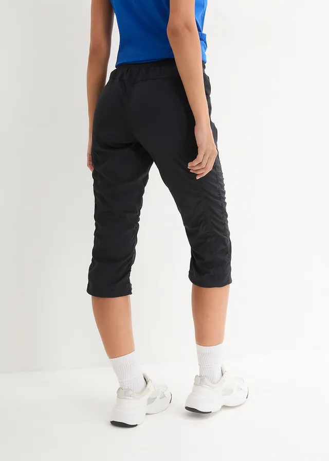 Pantalon trekking fonctionnel, coupe corsaire • noir • product-page.page-title-suffix