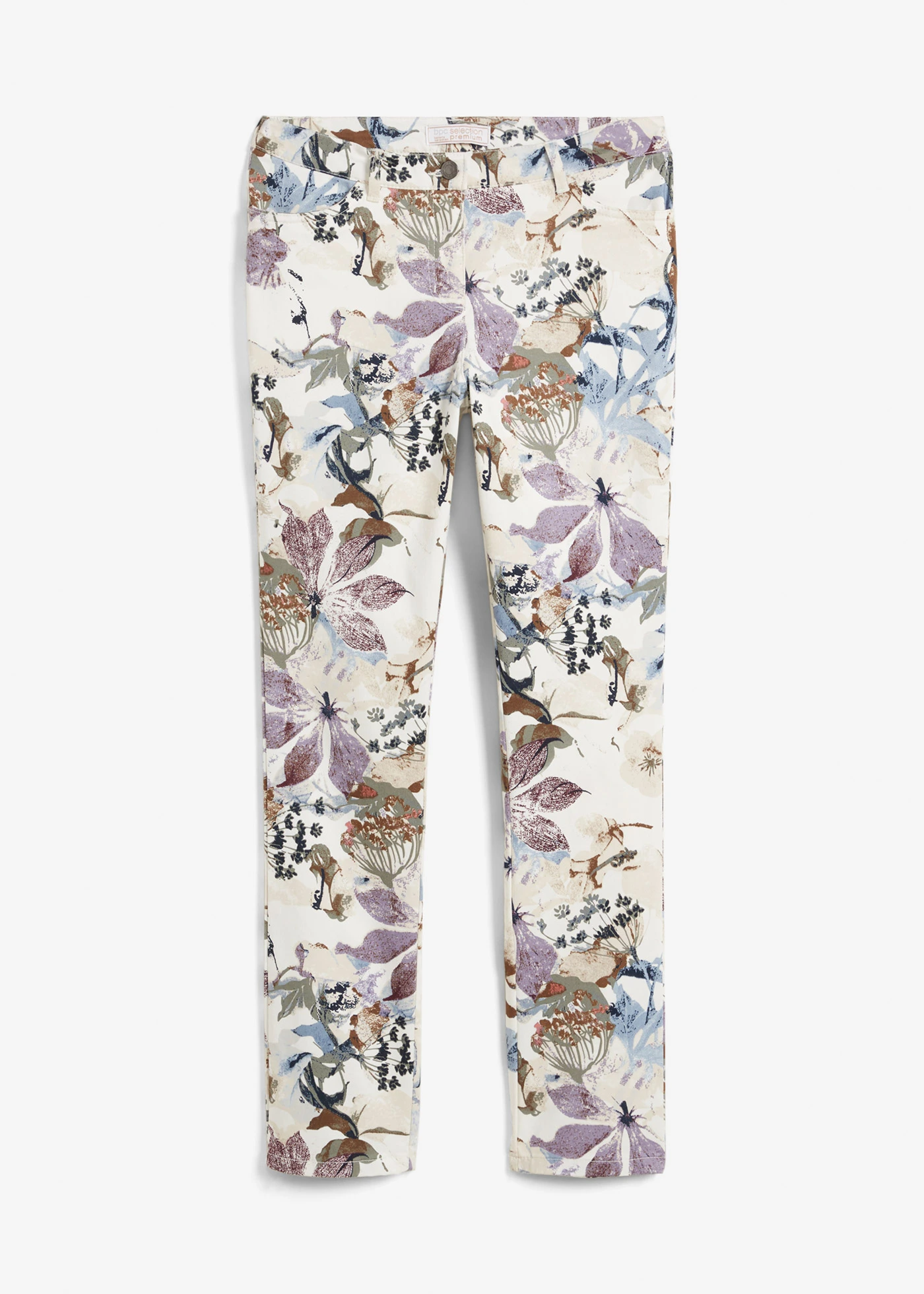 Pantalon extensible à imprimé floral • écru floral • Boutique bonprix