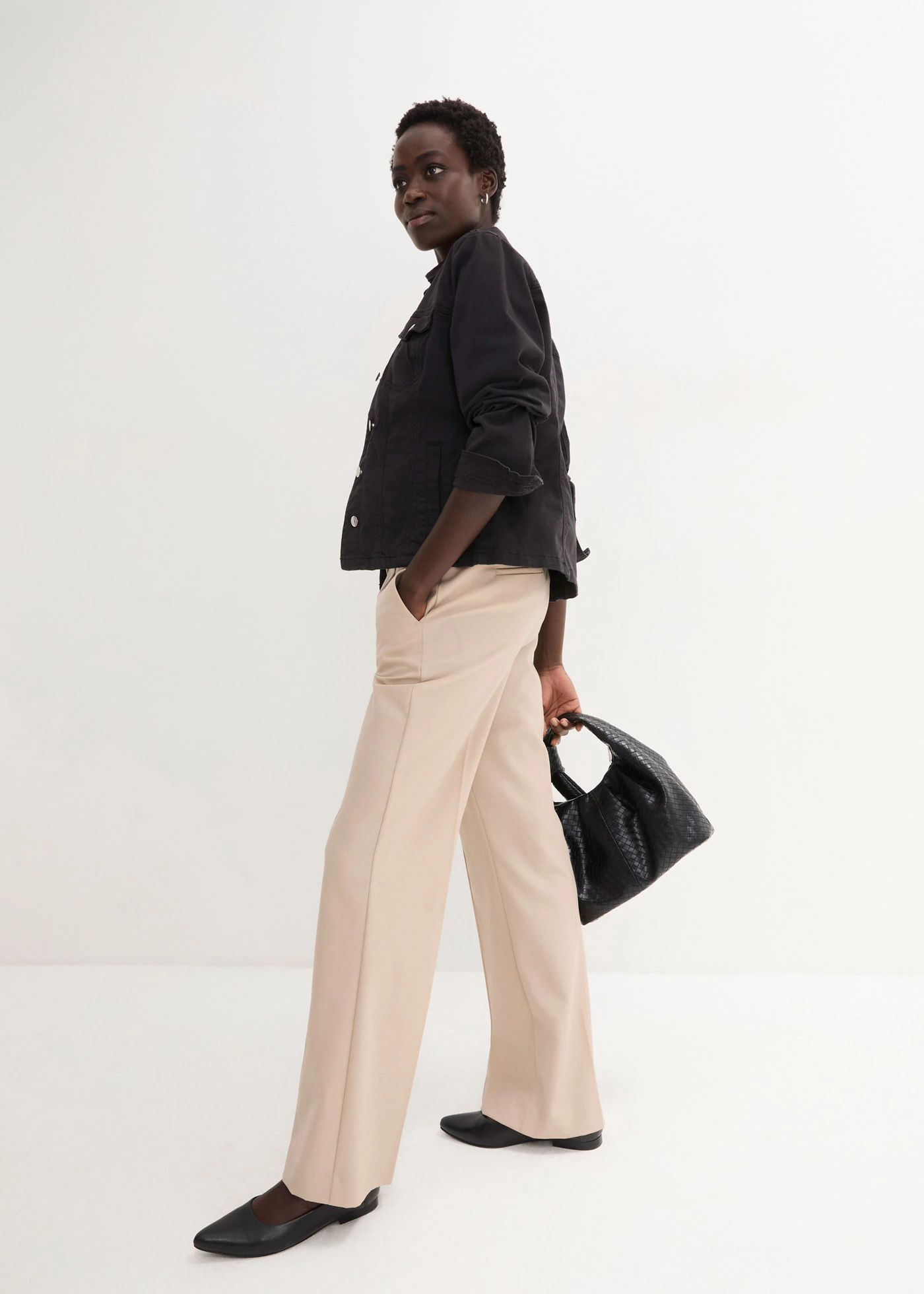 Twill jas • zwart • bonprix online shop