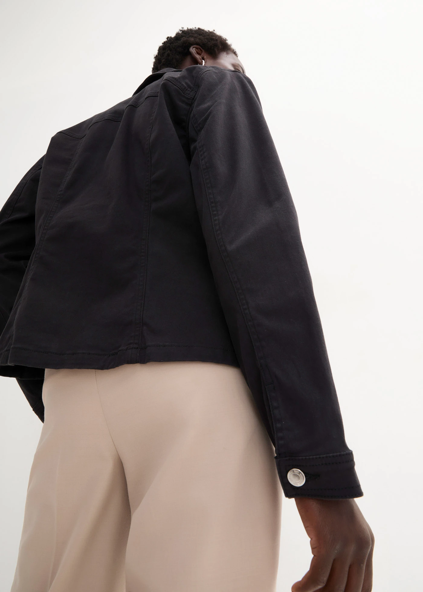 Twill jas • zwart • bonprix online shop