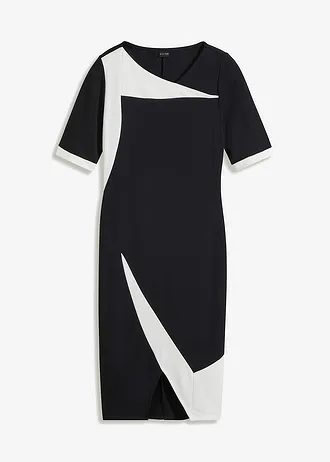 Pouzdrové šaty • černo-bílá • bonprix obchod
