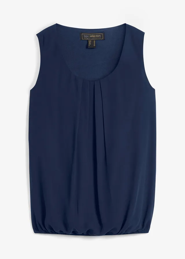 Top-blouse • bleu foncé • Boutique bonprix