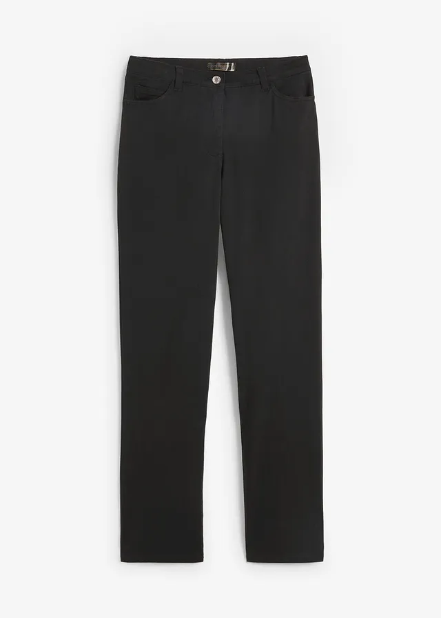 Pantalon extensible, Couleur: noir