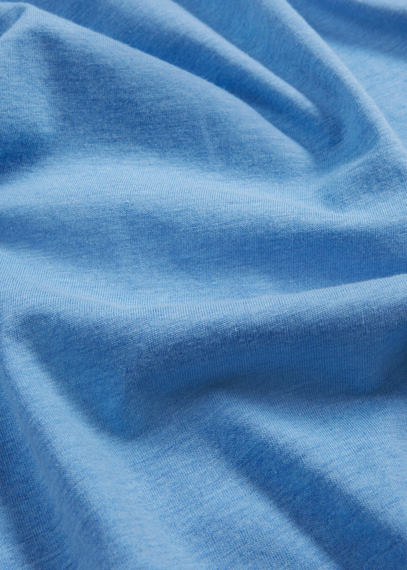 Tričko s hodvábom • stredne modrá • obchod bonprix