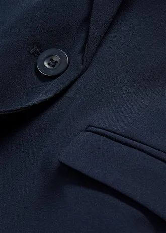 Blazer court avec poches à rabat • bleu foncé • Boutique bonprix