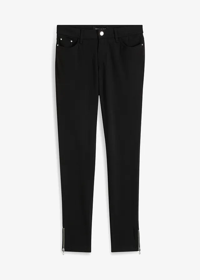 Pantaloni jerse din amestec de viscoză