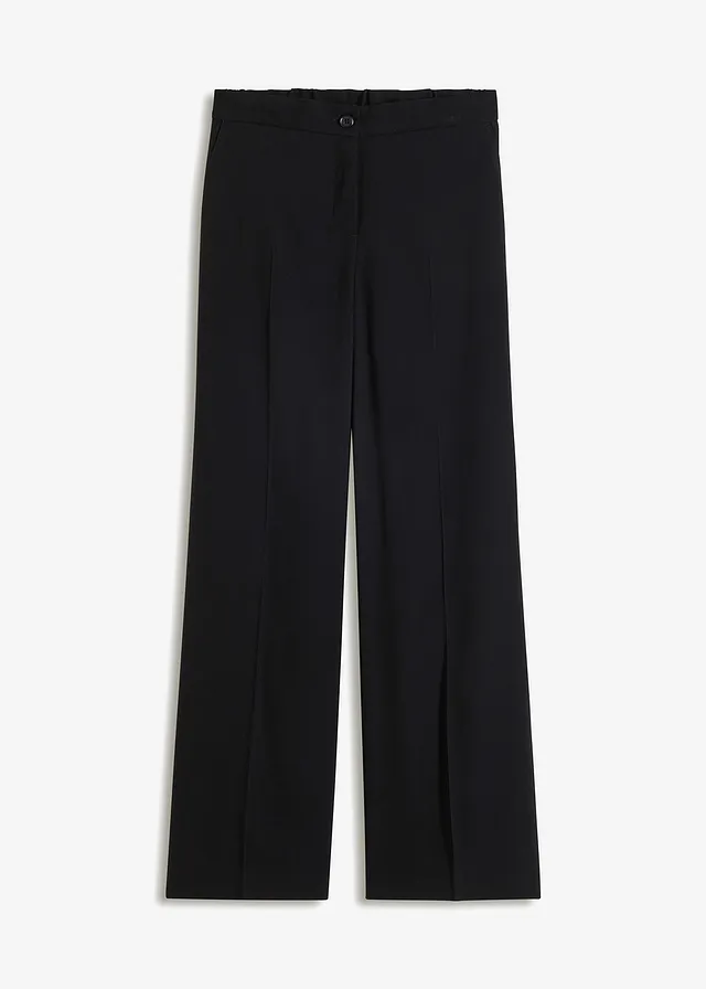 Lichte Marlene Dietrich broek met viscose