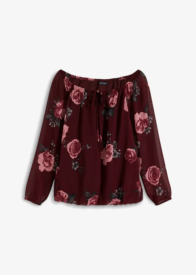 Blúzka s vtiahnutou šnúrkou