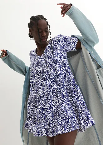 Mini jurk • blauw • bonprix online shop