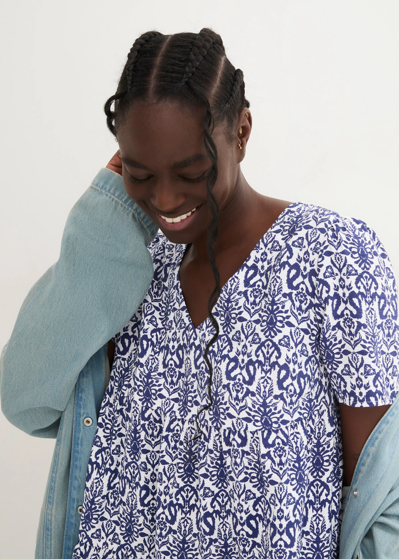 Mini jurk • blauw • bonprix online shop