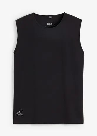 Sneldrogende outdoor top • zwart • bonprix online shop