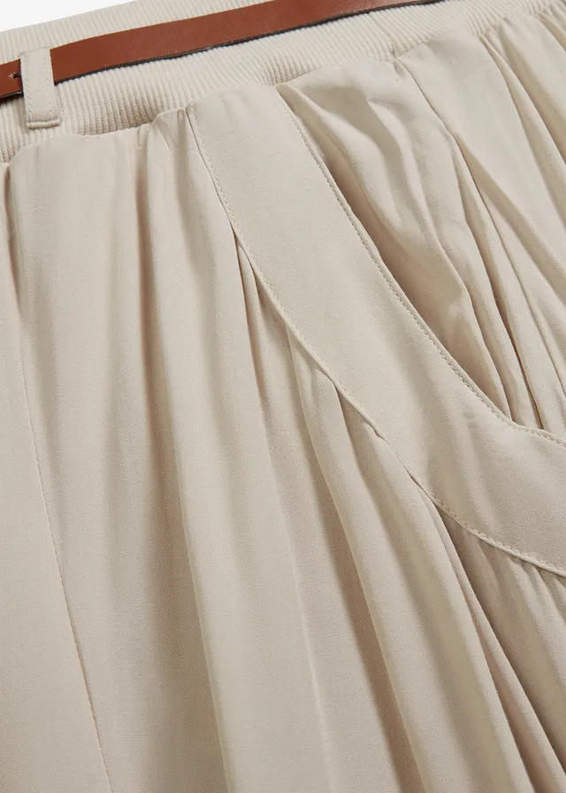 Jupe longue avec ceinture (ens. 2 pces) • beige • product-page.page-title-suffix
