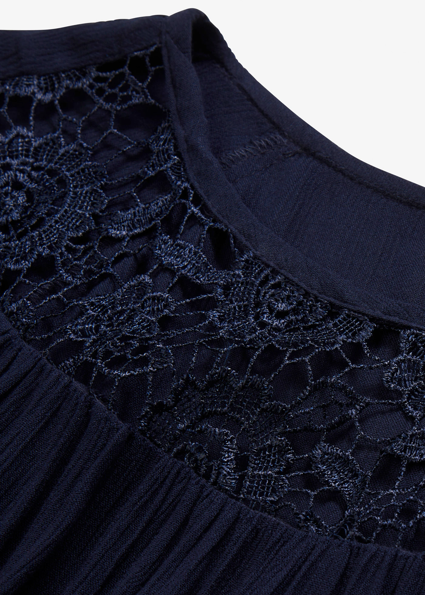 Blouse van viscose • donkerblauw • bonprix online shop