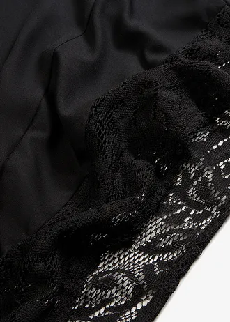 Blouse avec applications • noir • Boutique bonprix