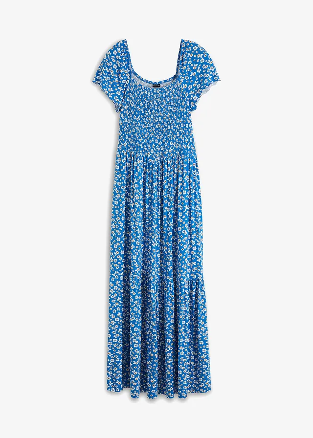 Gedessineerde maxi jurk