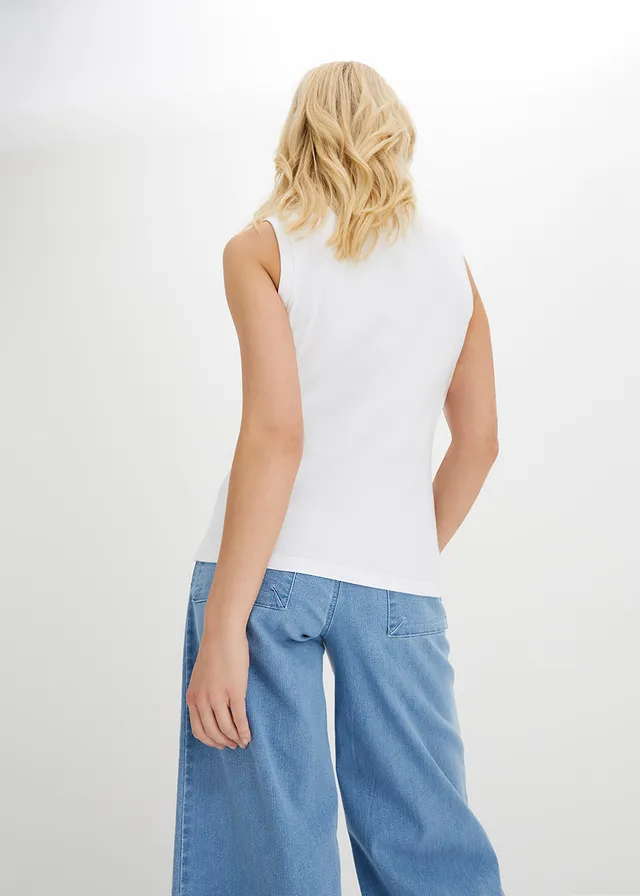 Tanktop, Kleur: wit