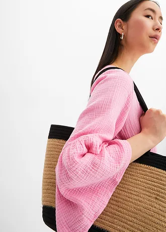 Robe-tunique 100% coton • rose • Boutique bonprix