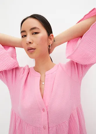 Robe-tunique 100% coton • rose • Boutique bonprix