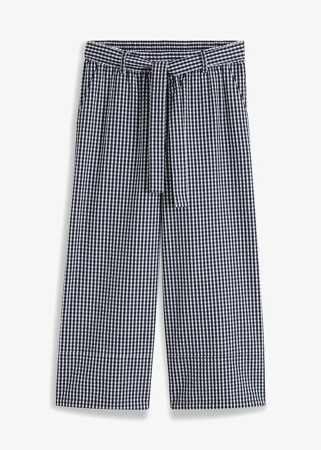 Pantaloni în carouri Vichy