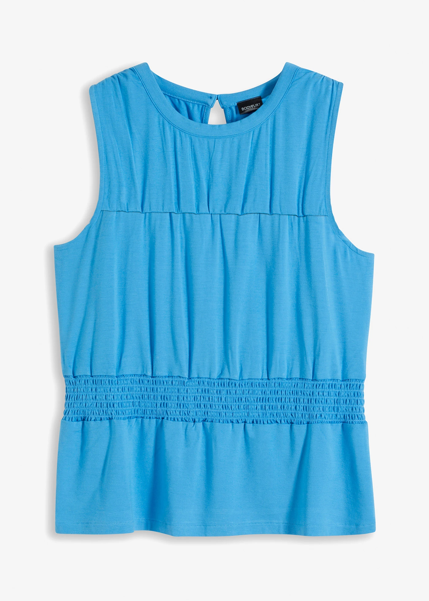 Shirt met smokdetail • briljantblauw • bonprix online shop