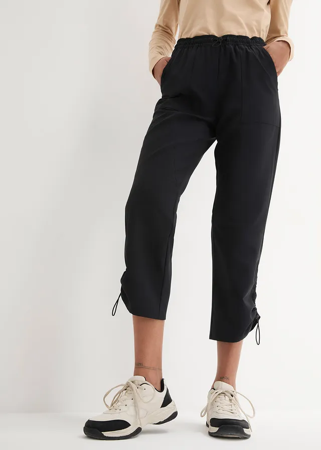 Pantalon à fronces, séchage rapide • noir • product-page.page-title-suffix