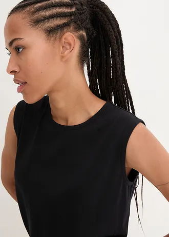 Sneldrogende outdoor top • zwart • bonprix online shop