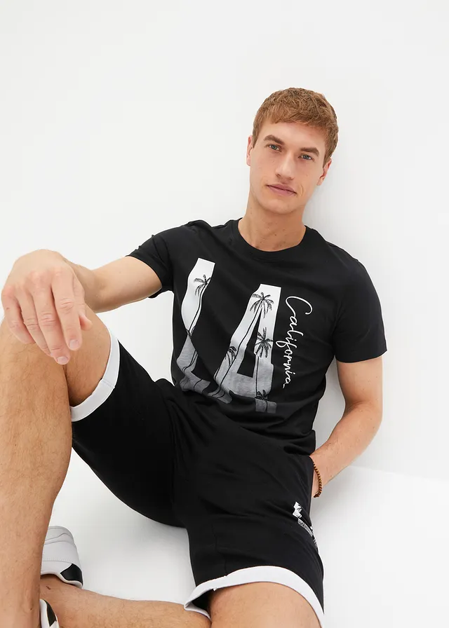 T-shirt Slim 100% coton • noir • product-page.page-title-suffix