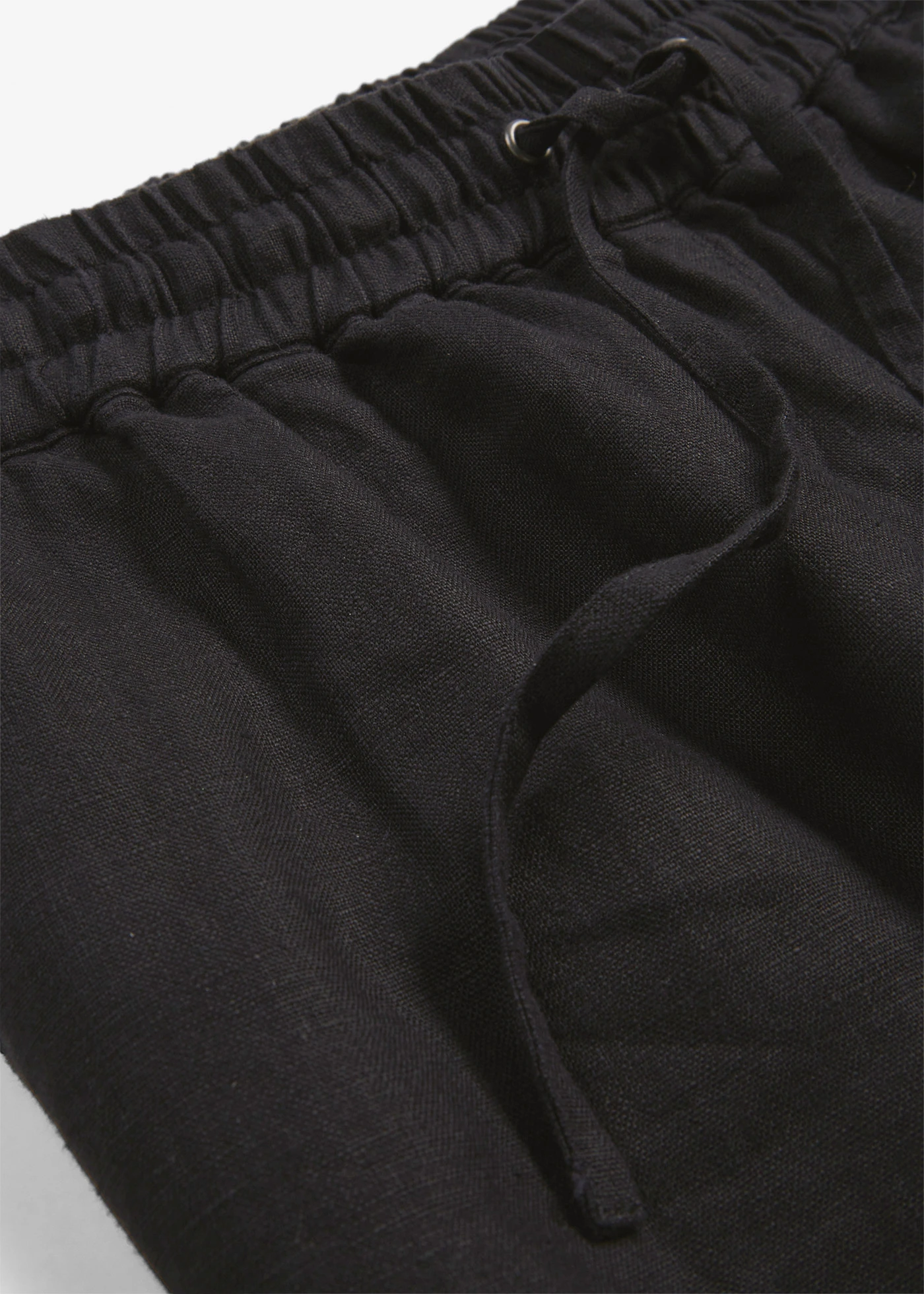 Linnen palazzo broek • zwart • bonprix online shop