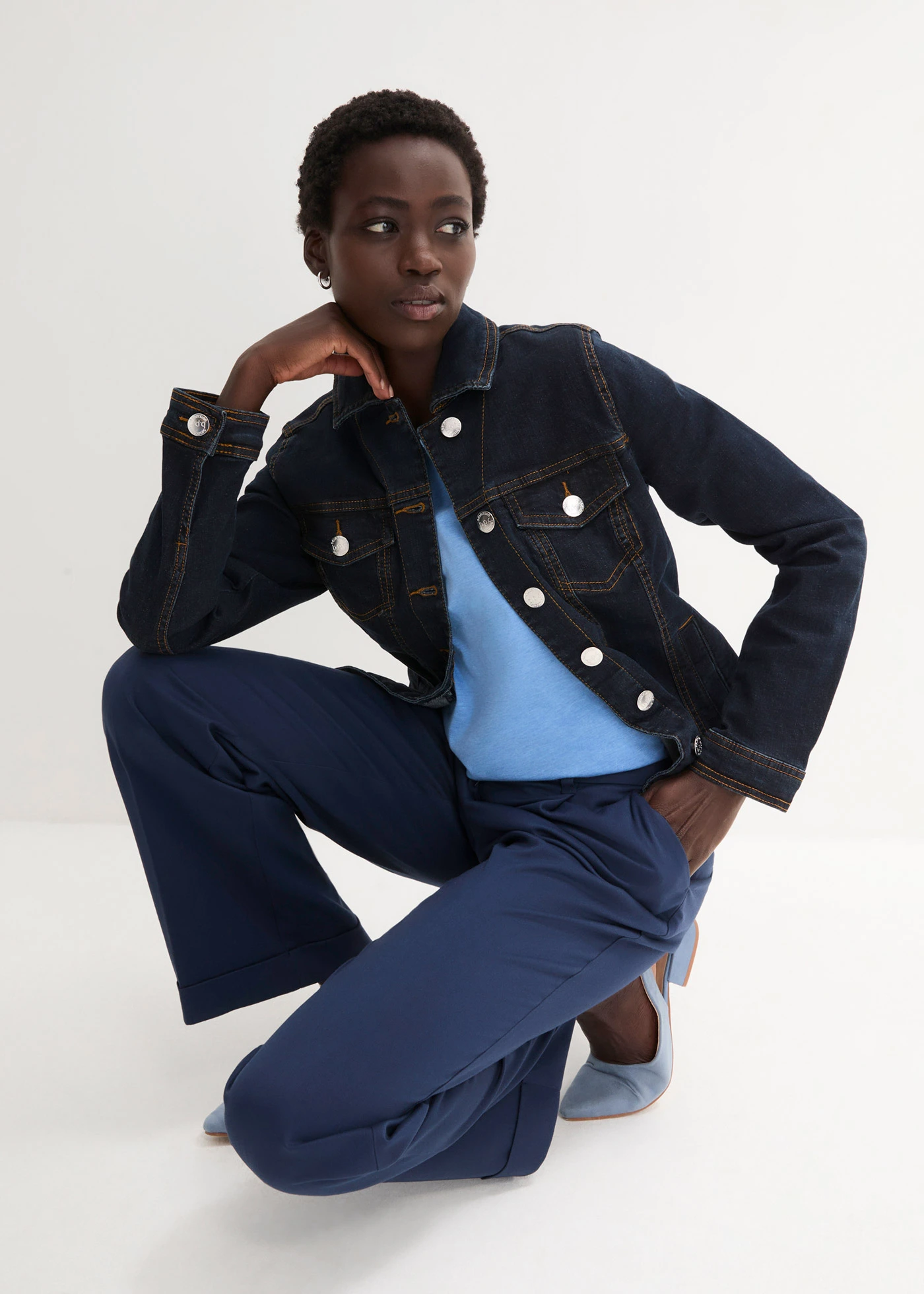 Spijkerjas • darkblue stone • bonprix online shop