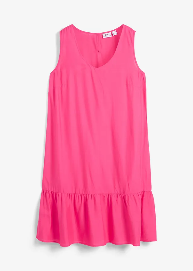 Rochie în A până la genunchi, vîscoză