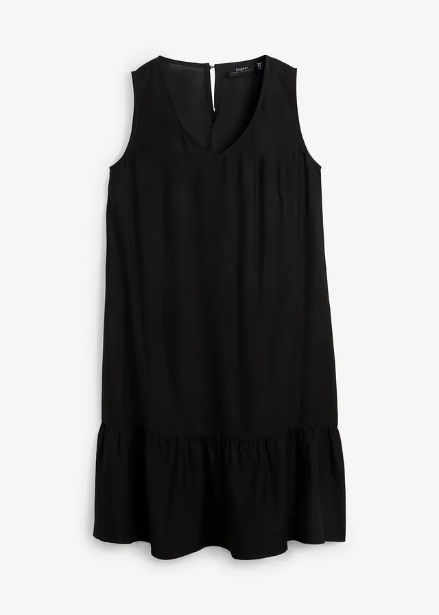 Rochie în A până la genunchi, vîscoză