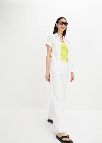 Top met brede schouderbandjes • limoengroen • bonprix online shop