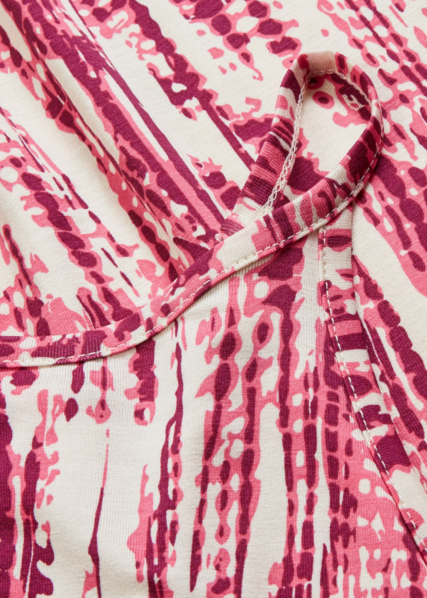 Gedessineerde jurk • violet-ecru gedessineerd • bonprix online shop