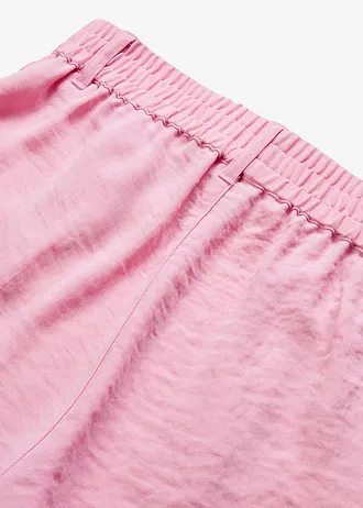 Bermuda à taille élastiquée • rose • Boutique bonprix