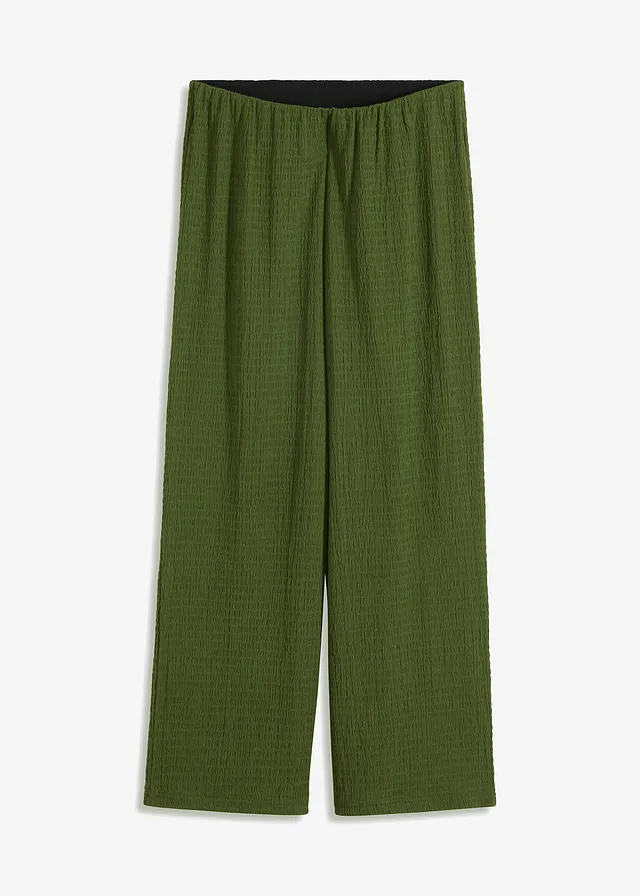 Pantaloni marlene din jerse