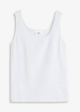 Top met brede schouderbandjes