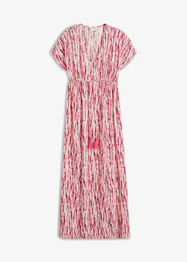 Rochie maxi cu print batic