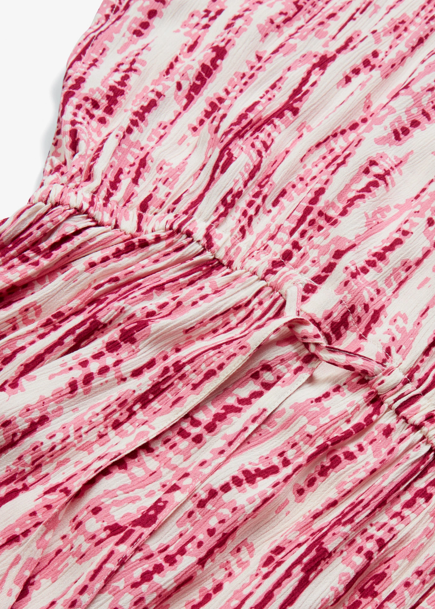 Dlouhé šaty s batikovaným potiskem • fialová/přírodní s potiskem • bonprix obchod