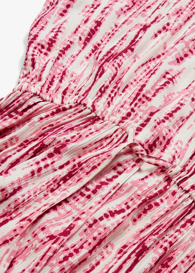 Robe longue à imprimé batik • violet/écru imprimé • product-page.page-title-suffix