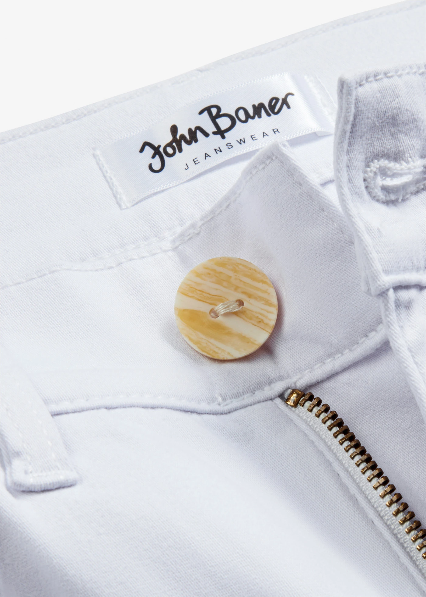 Wide-Leg džínsy, High Waist, cropped • biela • obchod bonprix