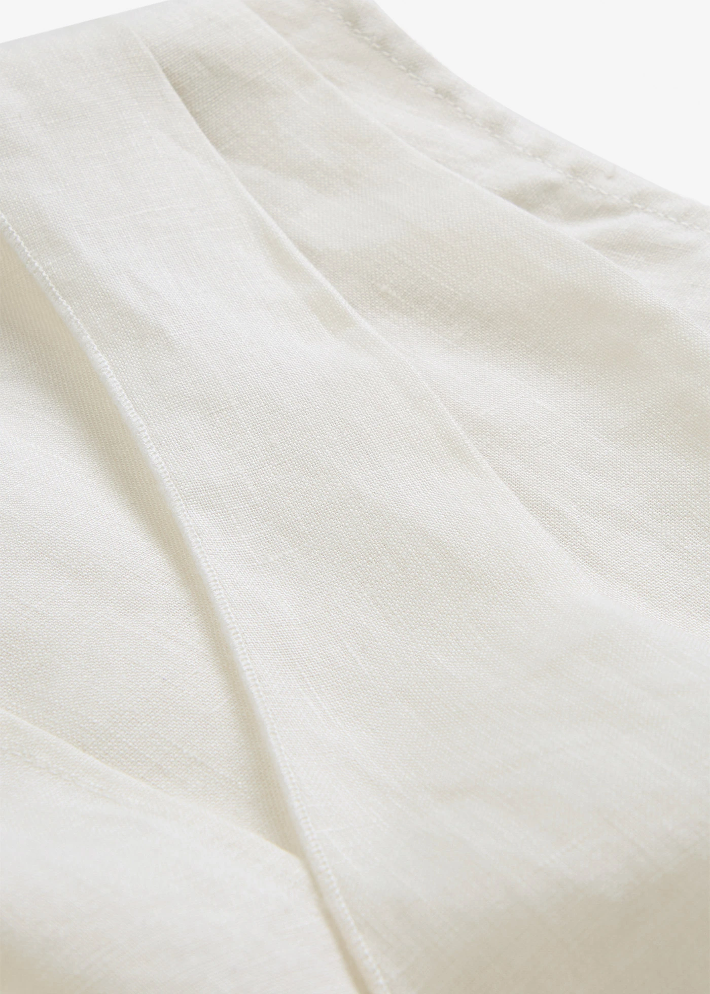 Halenkový top z čistého lnu, se zavinovacím vzhledem • přírodní bílá • bonprix obchod