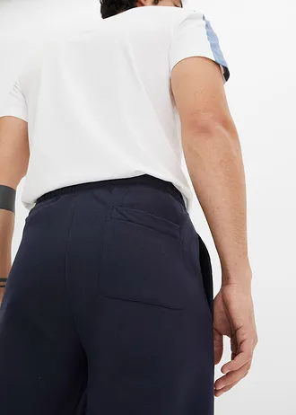 Bermuda long en molleton • bleu foncé • Boutique bonprix