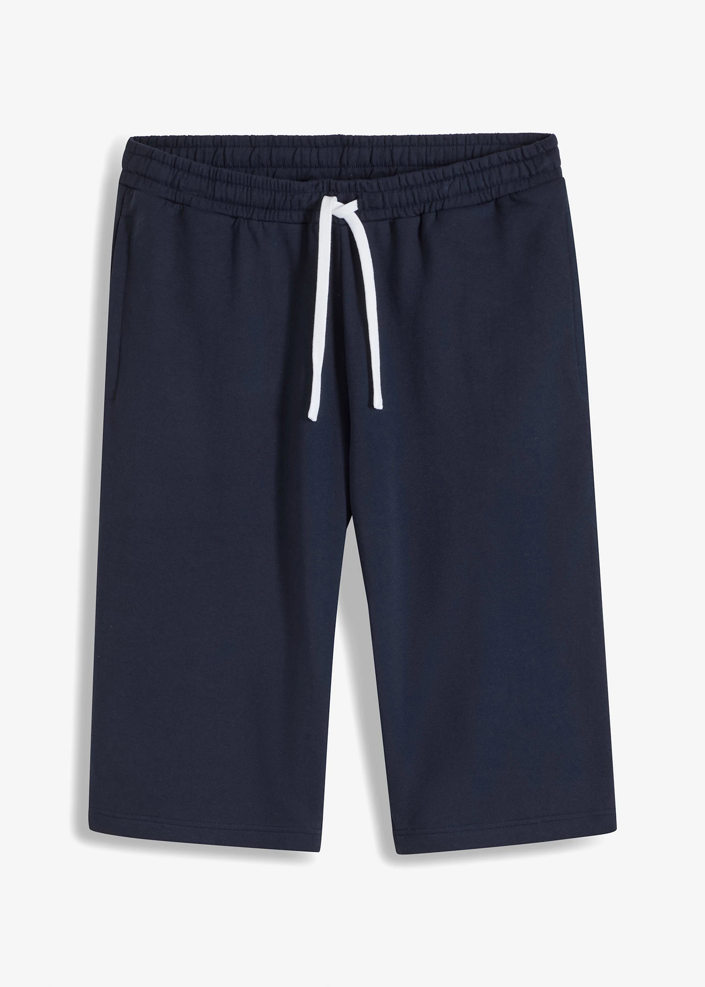 Bermuda long en molleton • bleu foncé • Boutique bonprix