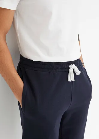 Bermuda long en molleton • bleu foncé • Boutique bonprix