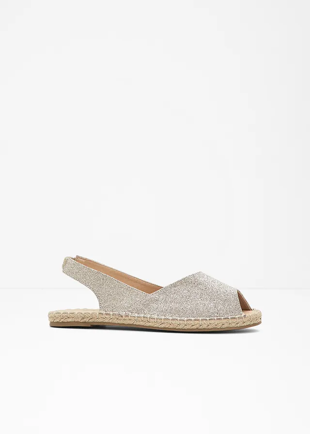 Espadrilles, Kleur: champagnekleur