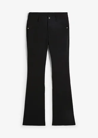 【INEGI】24fw In Line Slub Bootscut Pants SPODNIE BOOTCUT Z OZDOBNYMI SZWAMI - Biały | ZARA Polska