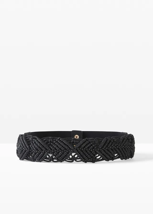 Ceinture extensible • noir • Boutique bonprix
