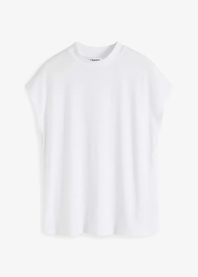 T-shirt van zachte viscose
