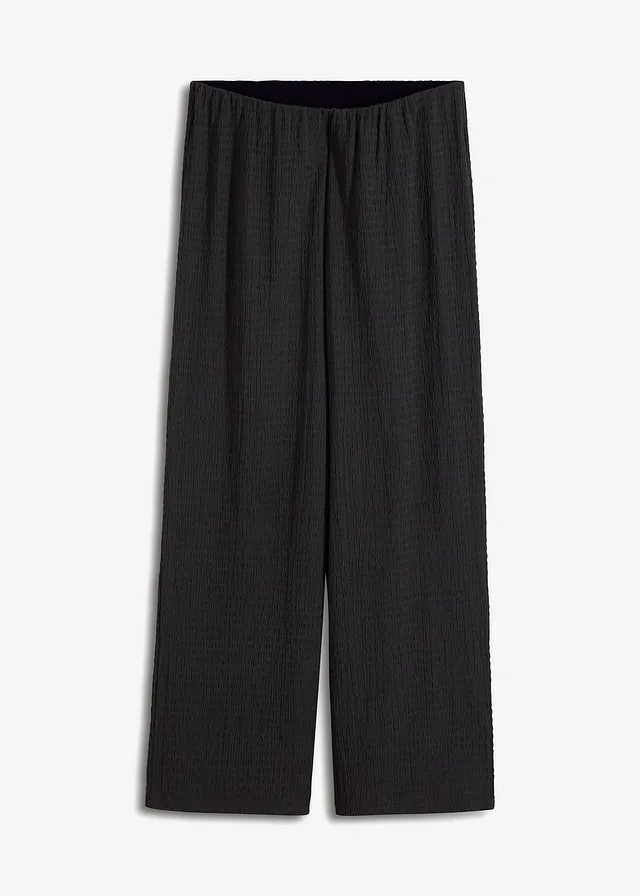 Pantaloni marlene din jerse