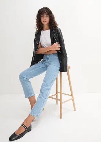 Póló csónak nyakkivágással • fehér • bonprix áruház